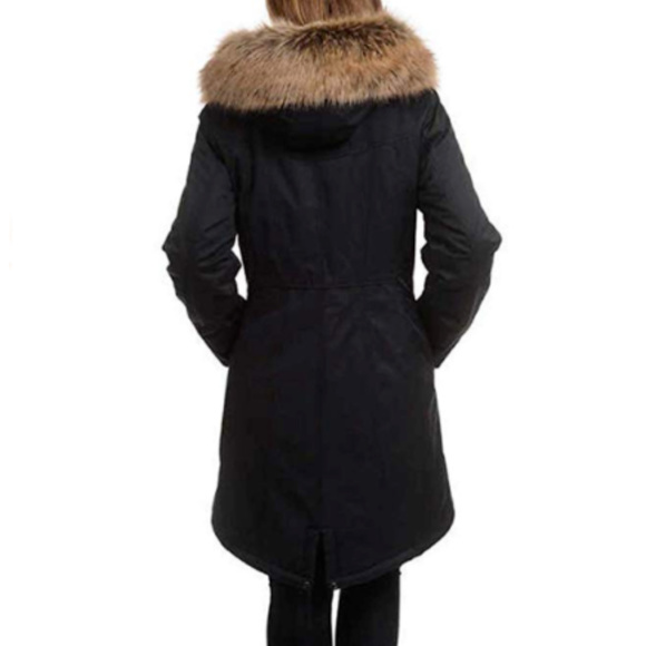 1 Madison Expedition Women's Faux Fur Hooded Parka - Picture 5 of 6